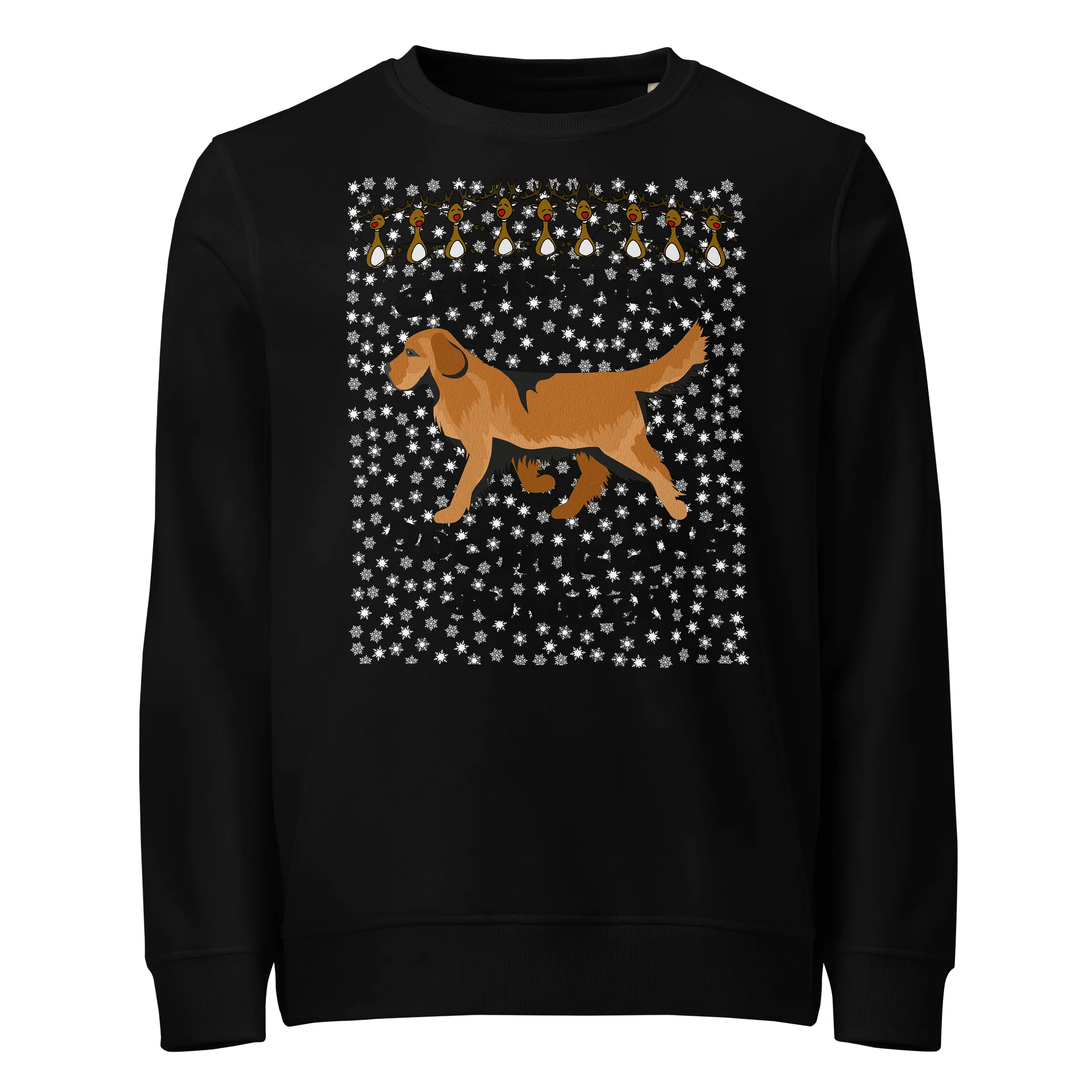 Christmas Dog Hugging, AmStaff product image (1)