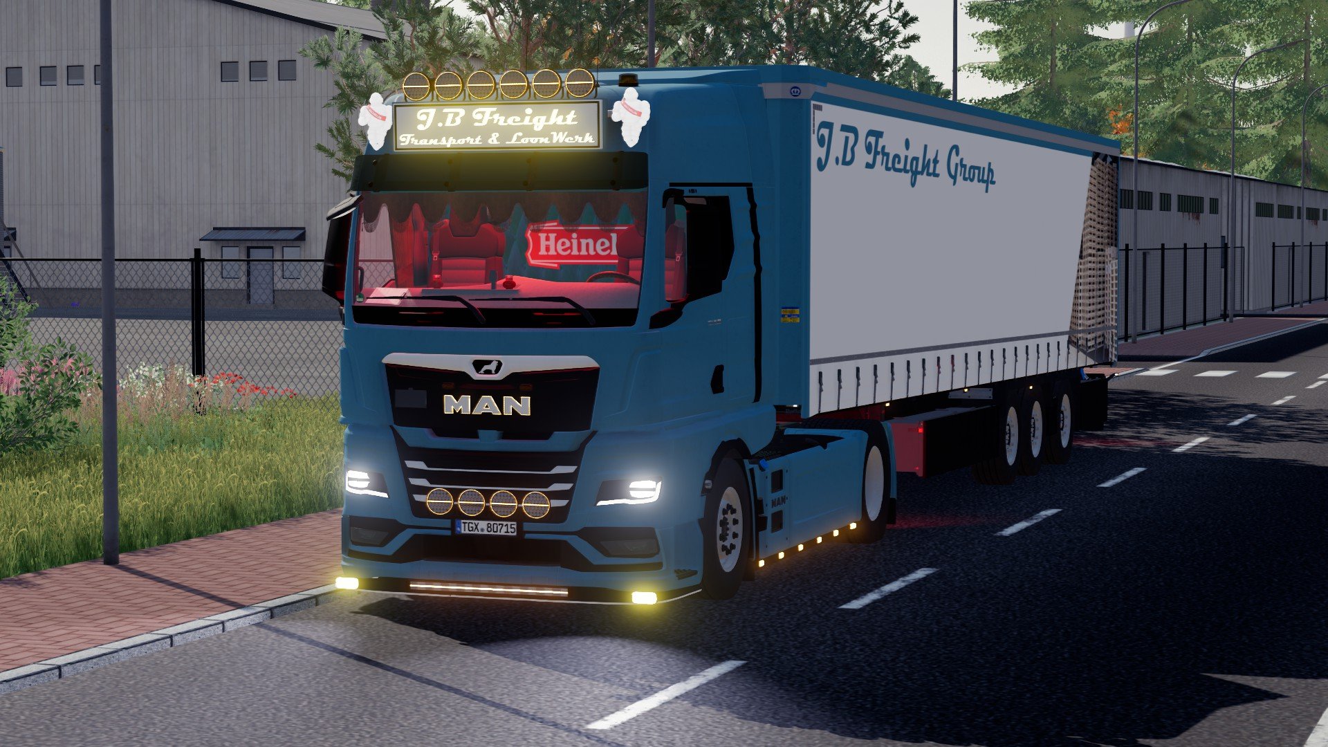 [FS22] MAN TGX J.B Freight 2.0 | Beamer Customs