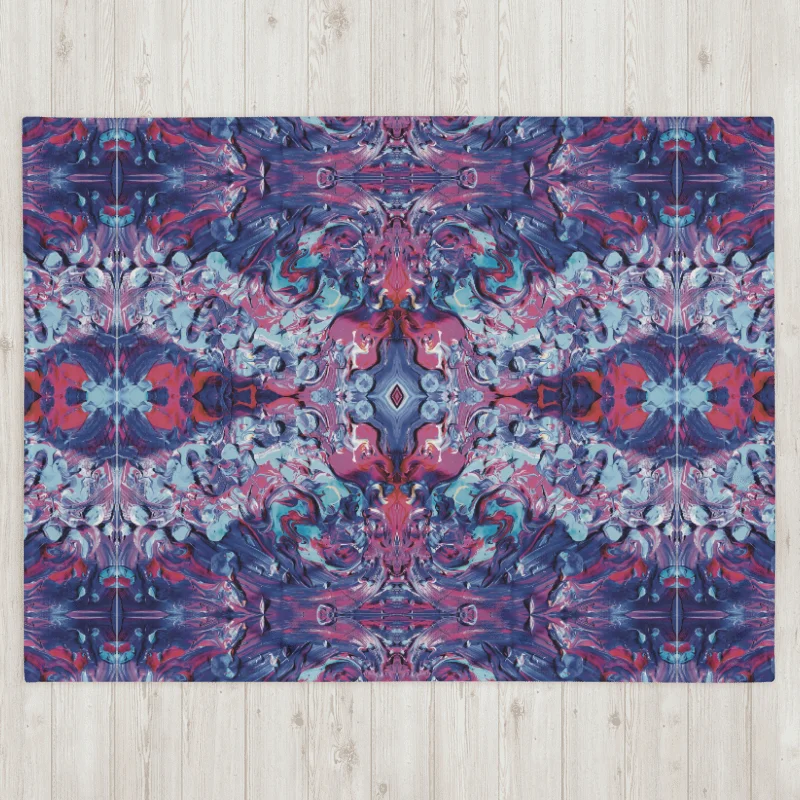 Candy Dreams Geometric Blanket – MONIQUE FAELLA DESIGNS™ product image (1)