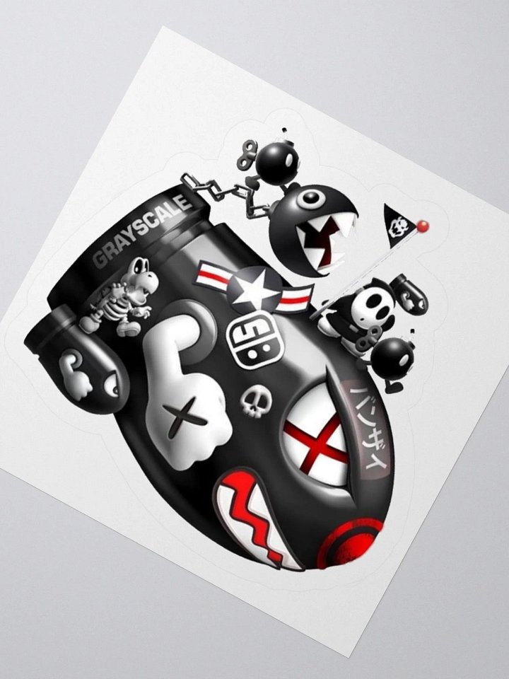 Smashed Brothers Bomber Bill Slap Sticker product image (2)