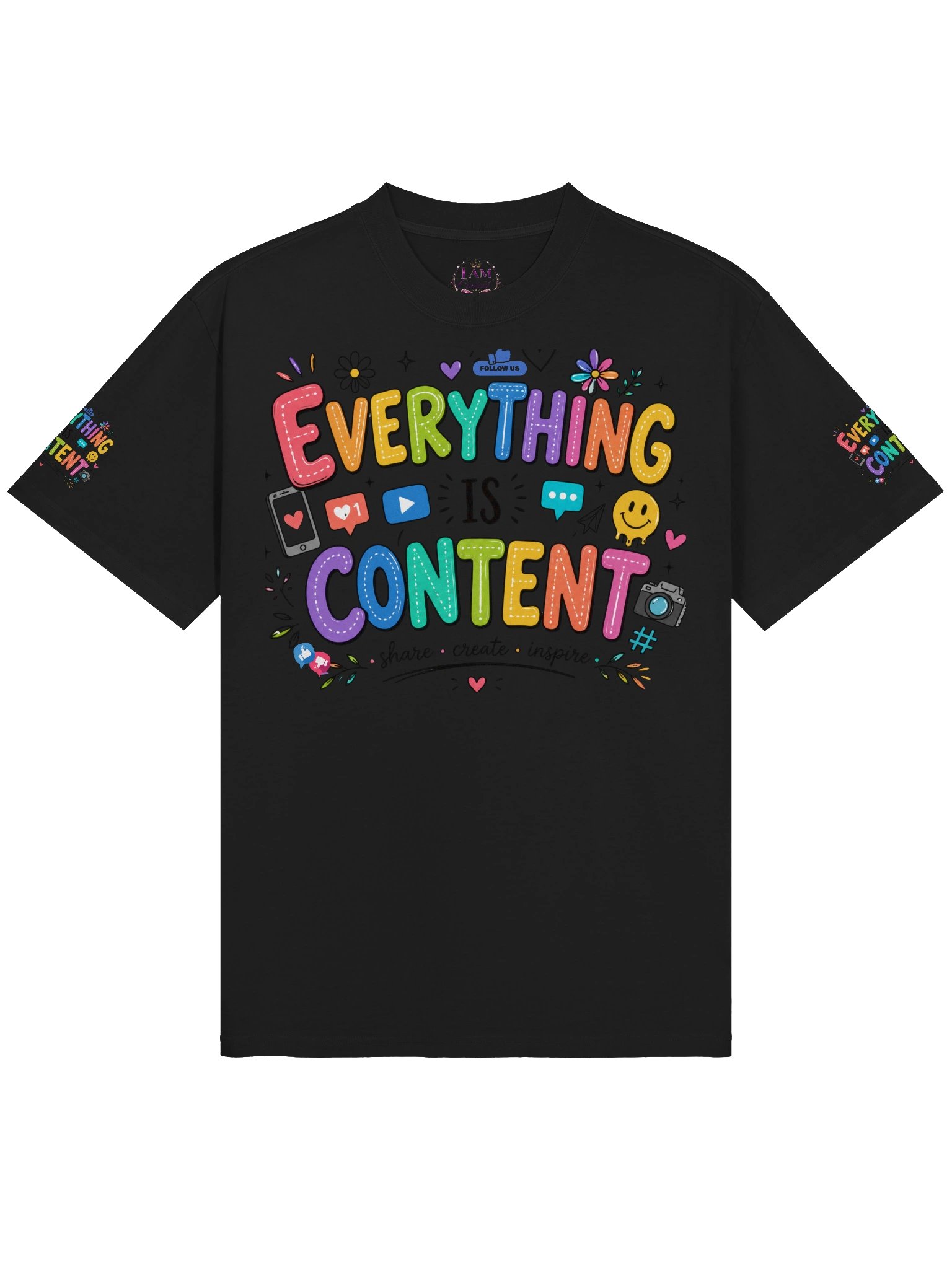 Everything Is Content Oversized Tee product image (3)