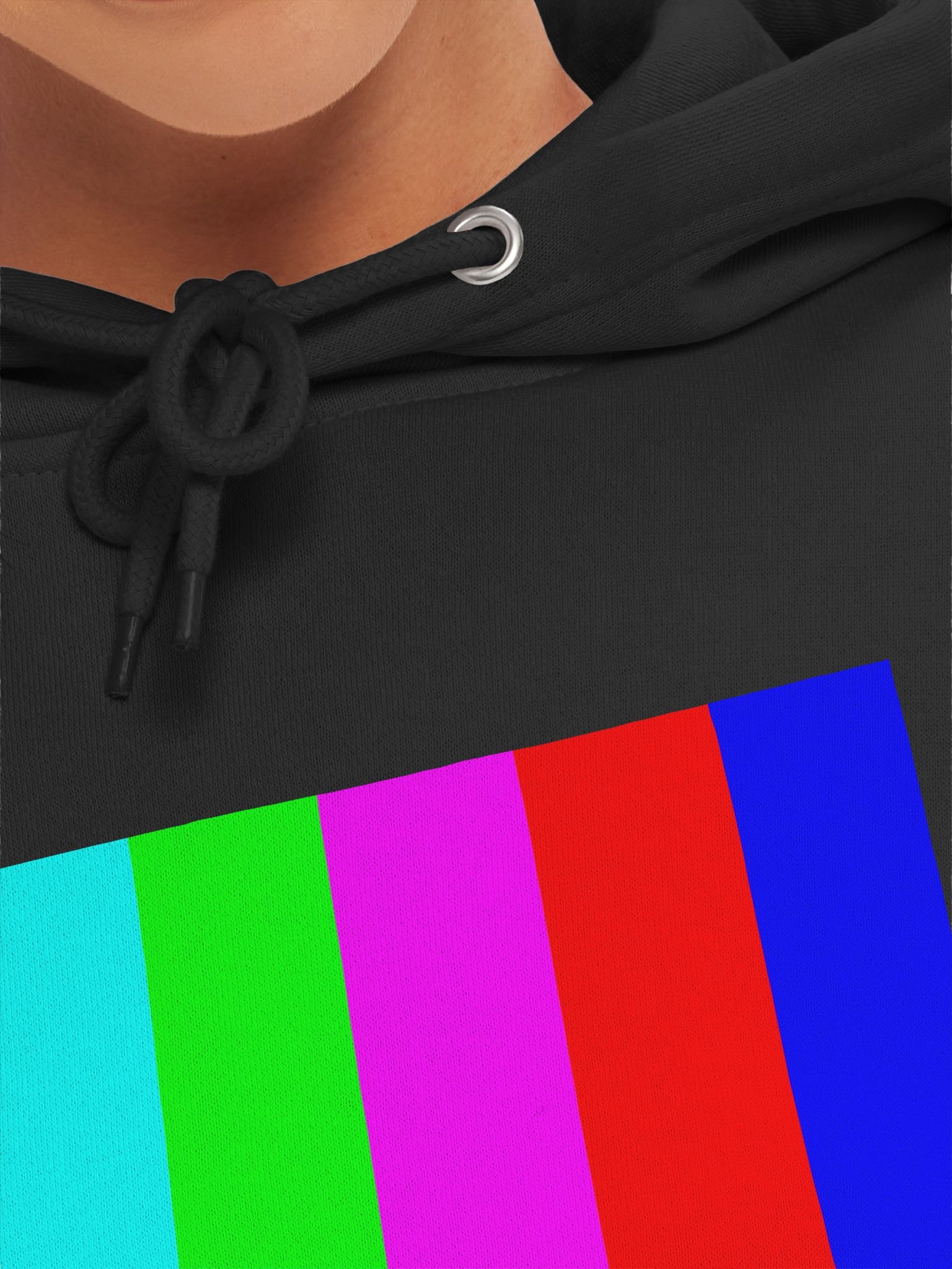 Color Test Pattern / TV Bars Unisex Hoodie product image (7)