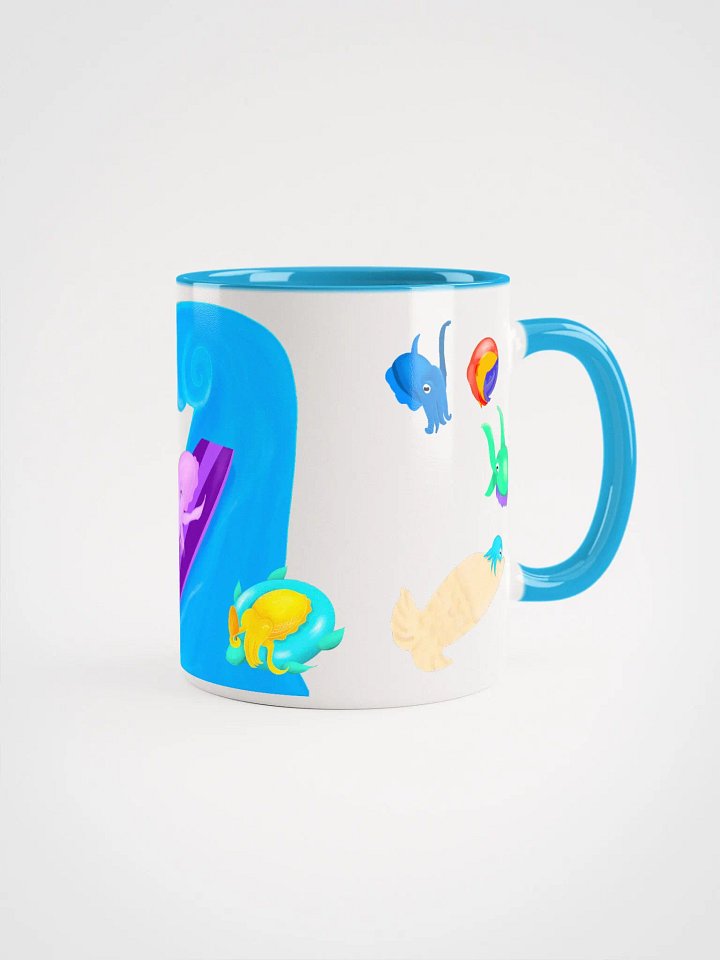 Cuttle Beach Doodle - color mug product image (1)