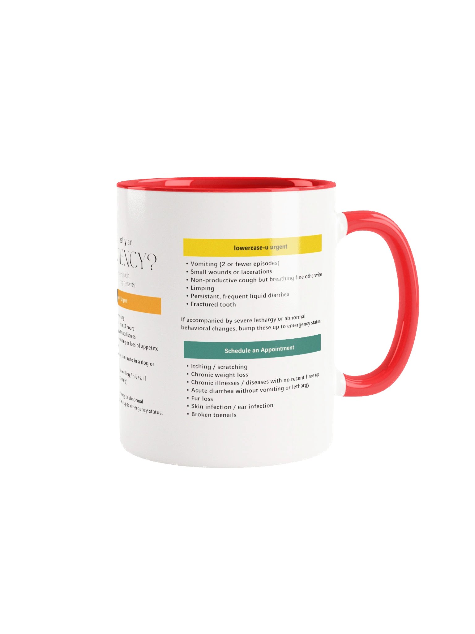 Dog Emergency Urgency Mug - Bundle Edition product image (1)