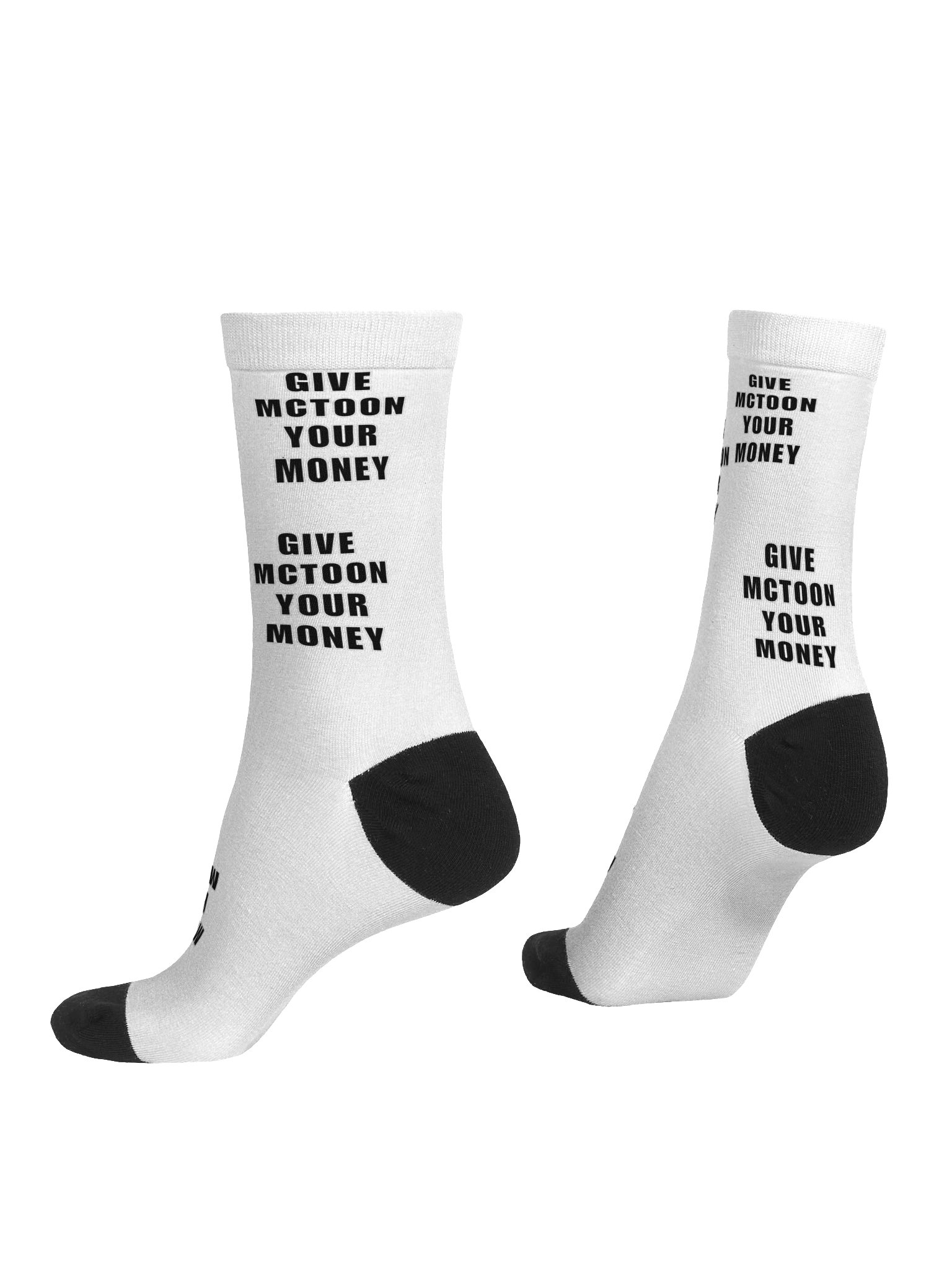 MC TOON FINANCIAL ADVICE SOCKS product image (4)