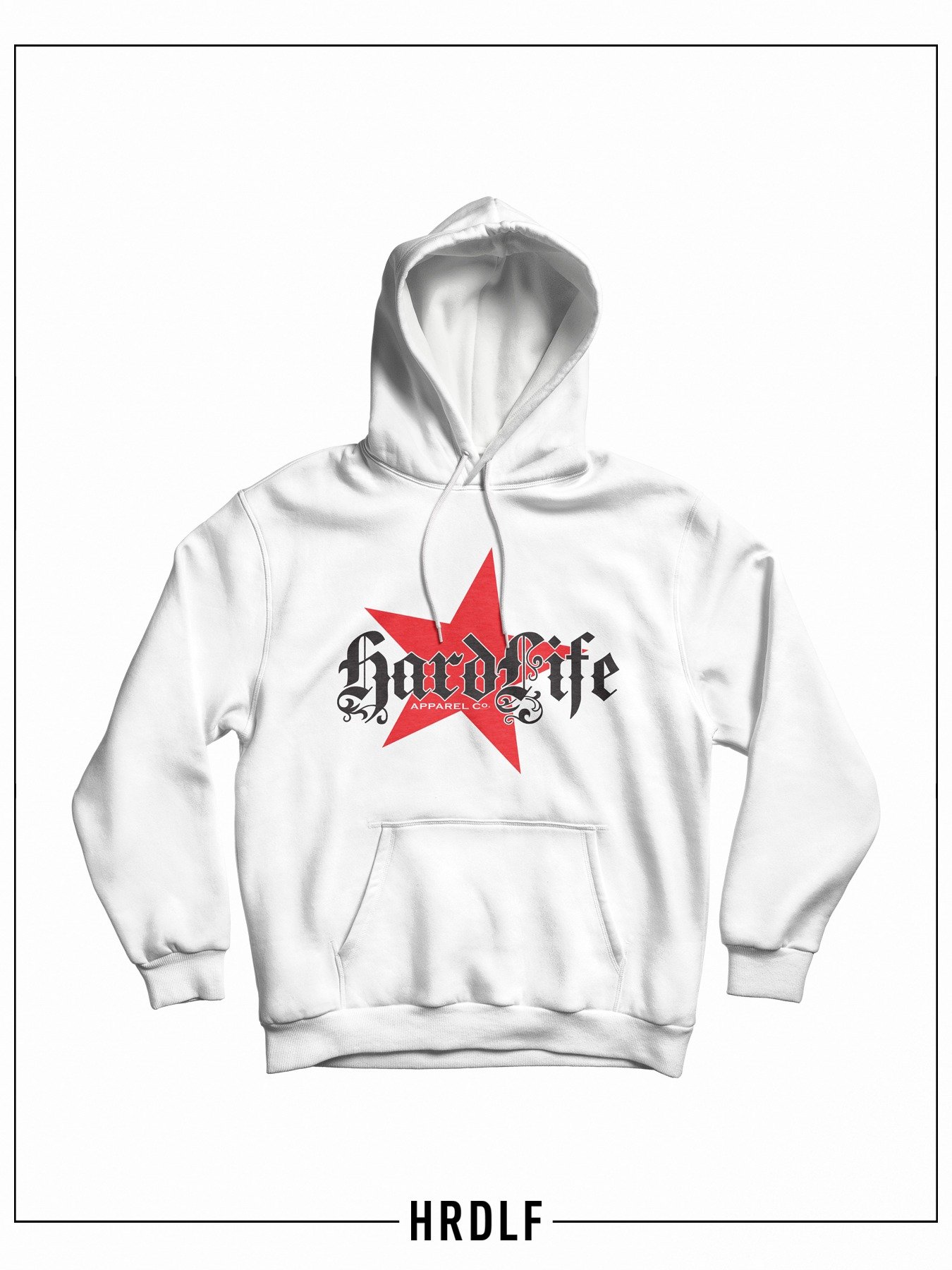 Red Star - White Hoodie product image (1)