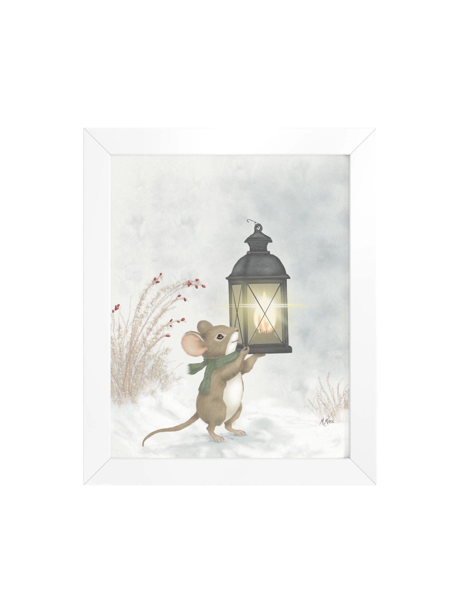 Winter Mouse – Art Poster Print product image (19)