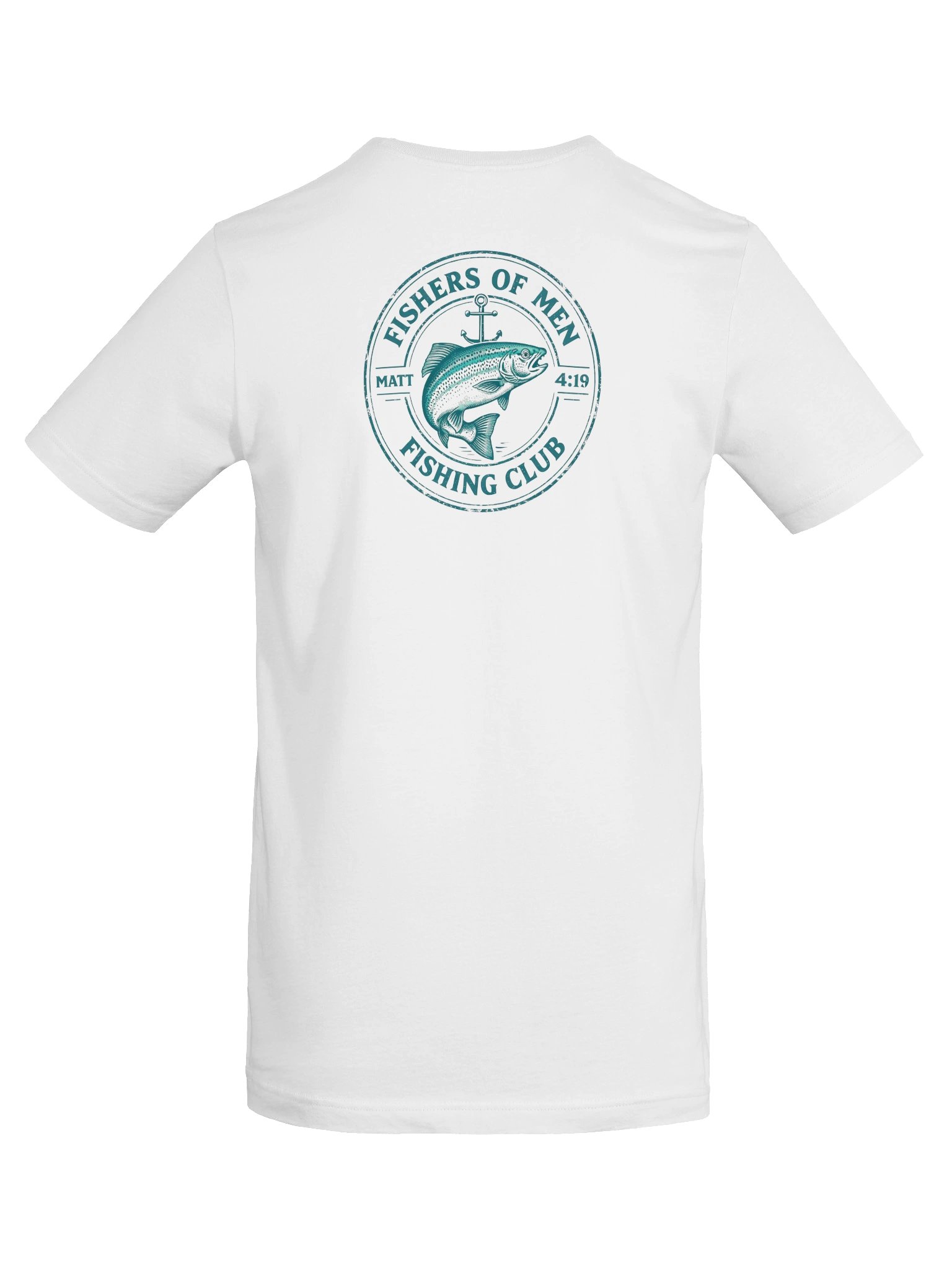 Fisher of Men Teal Logo Tee product image (8)