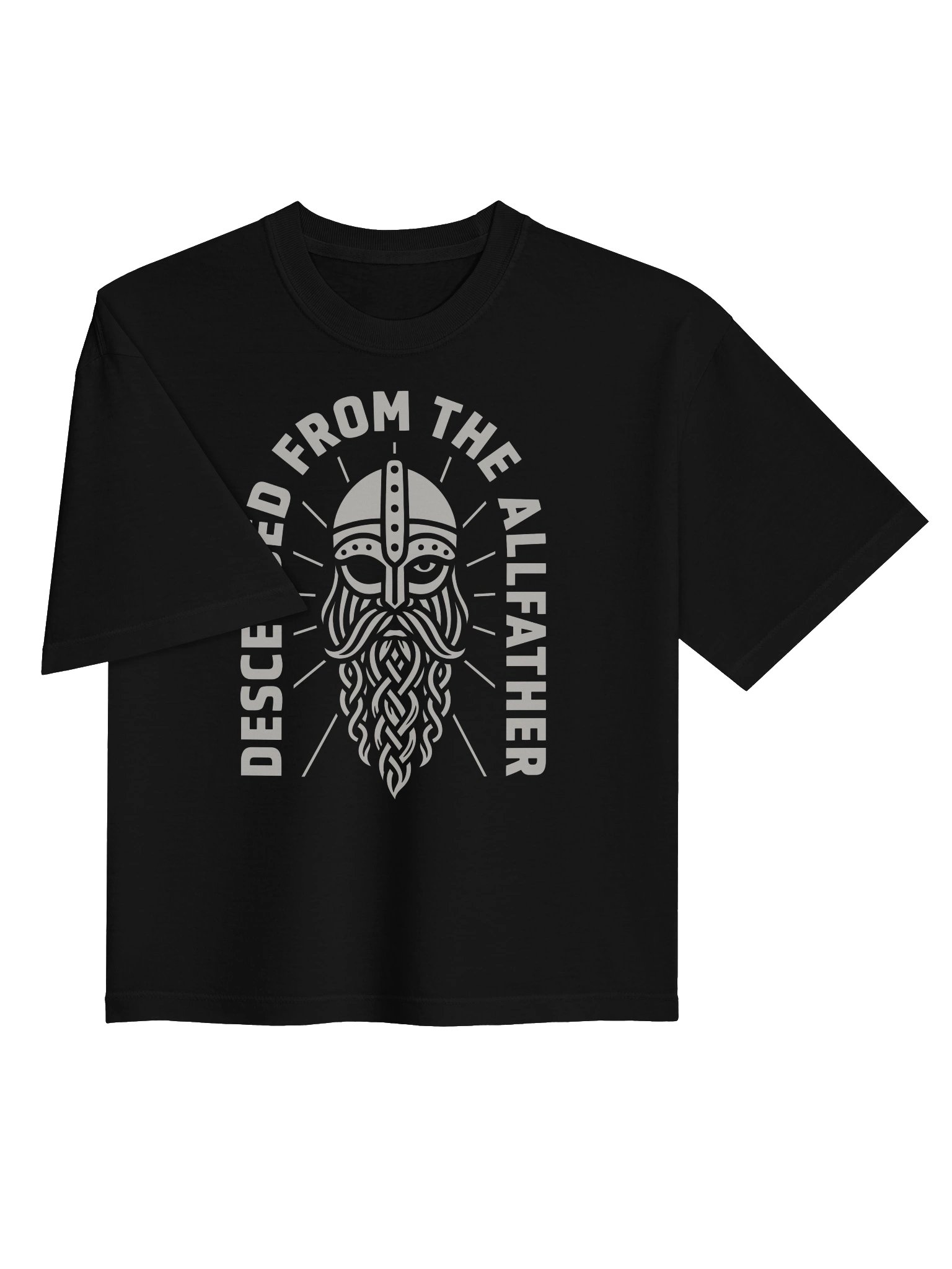 Descended from the Allfather Women's Heavyweight Boxy T-Shirt product image (2)