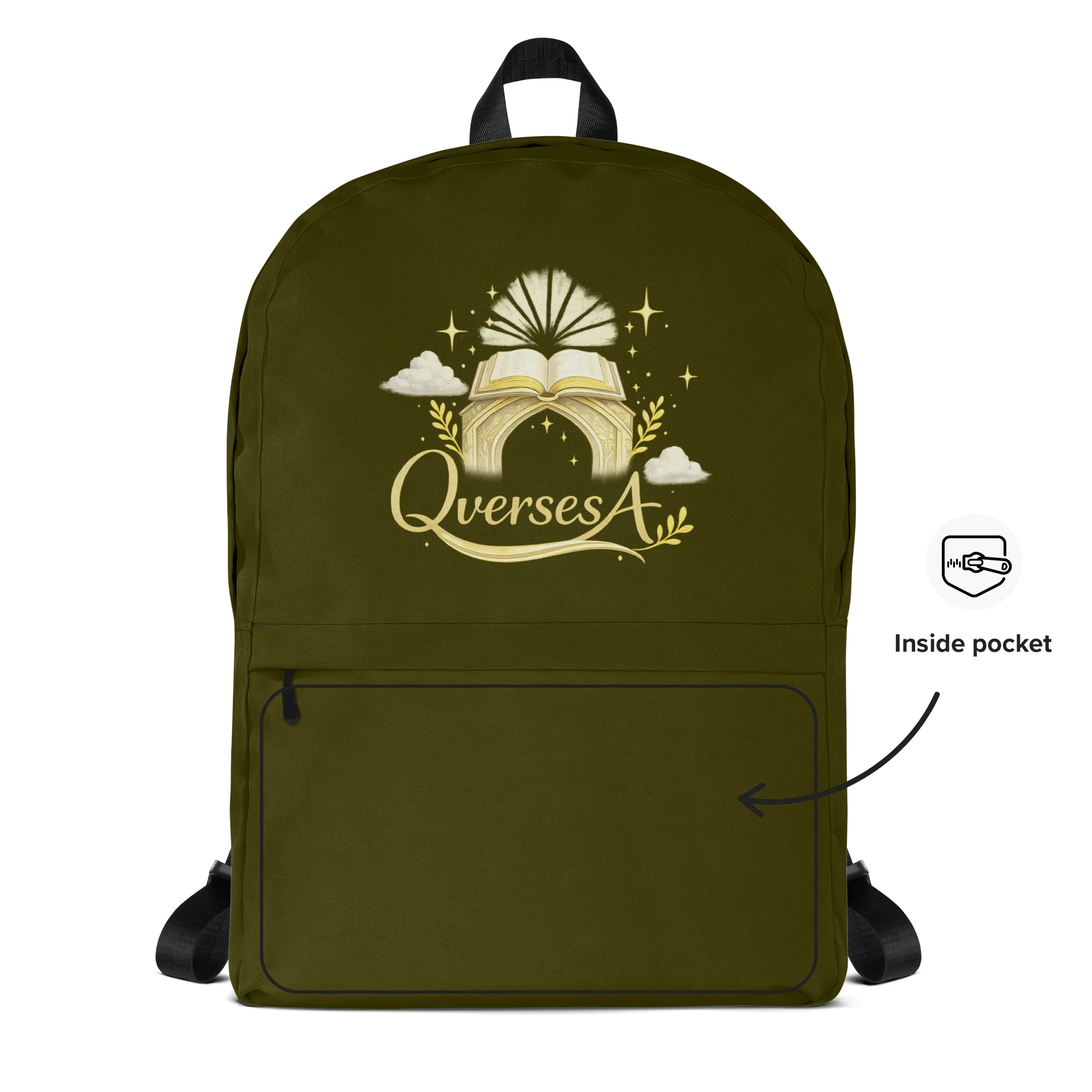 Green Classic Backpack product image (5)