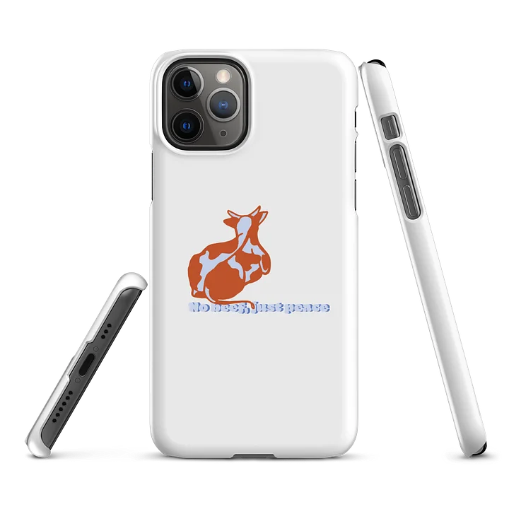 No beef, just peace - iPhone Case product image (1)