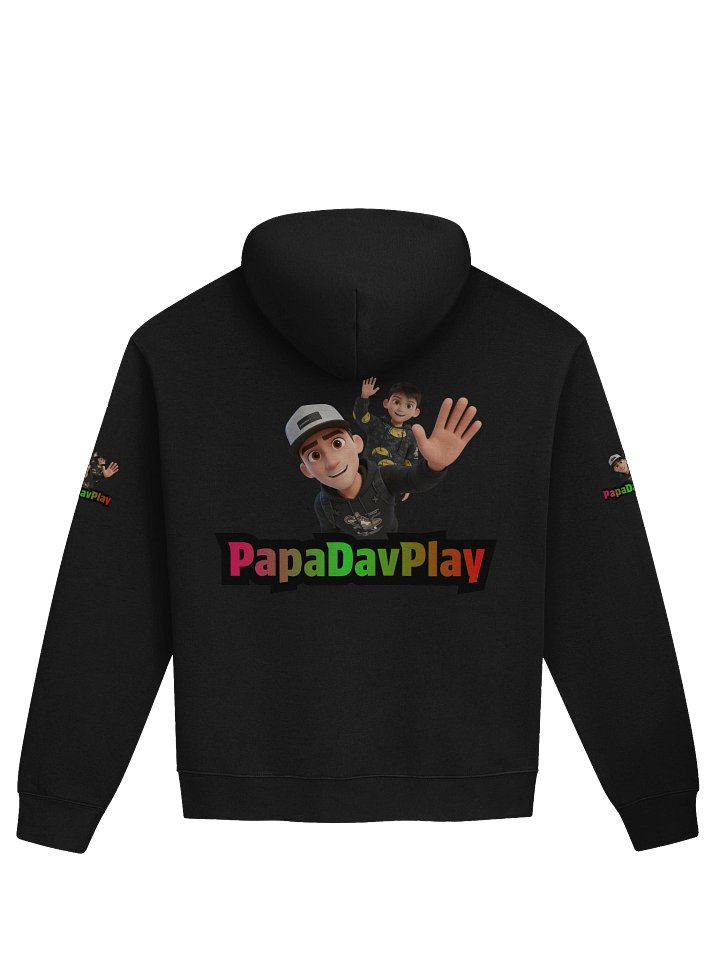 PapaDavPlay hoodie with hood product image (2)