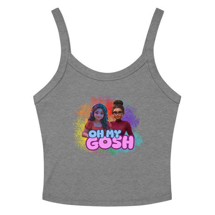 "Oh My Gosh" Women's Micro-Rib Tank Top product image (2)