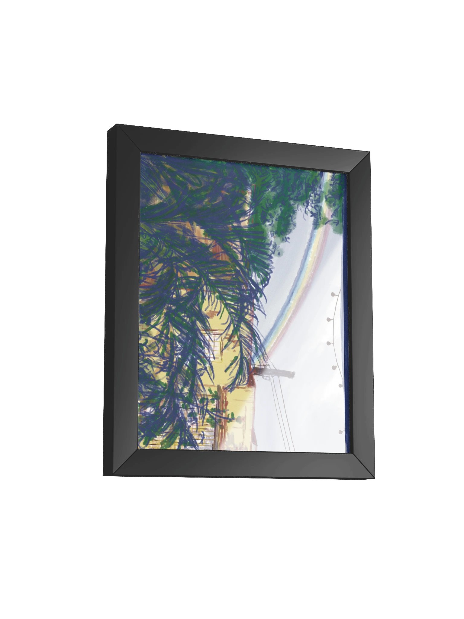 Rainbow in Toa Alta — Framed Art Print product image (6)