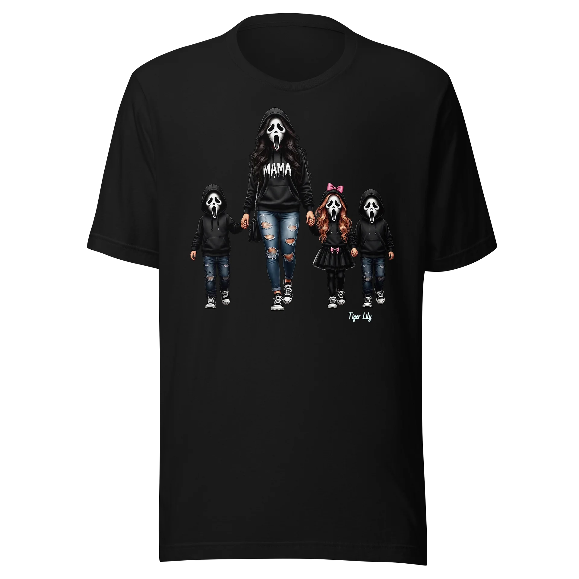 Ghost face mama Tshirt product image (1)