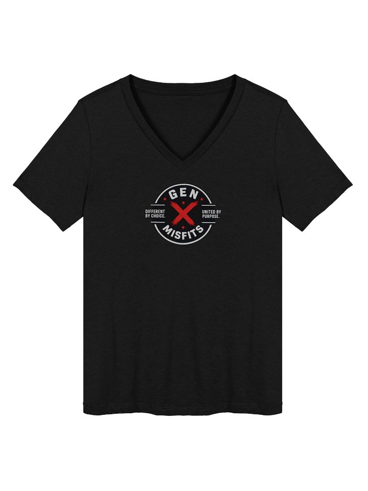 Differen by Choice Badge - Ladies V Neck product image (1)