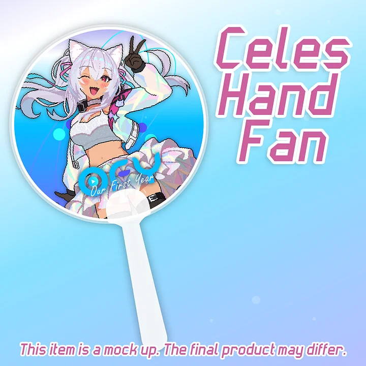 Celes Festival Hand Fan [PREORDER] product image (2)
