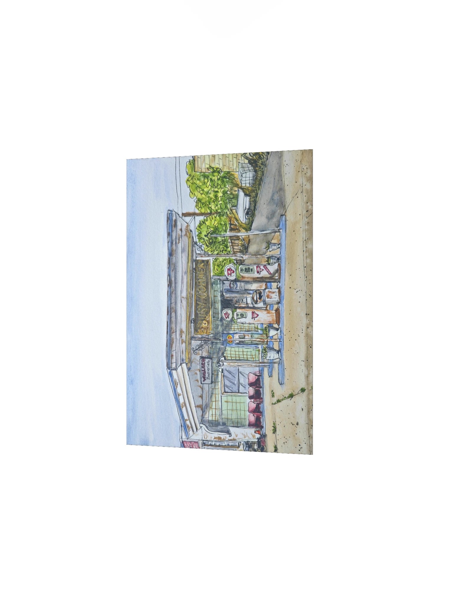 Busy Corner - Matte Poster product image (2)