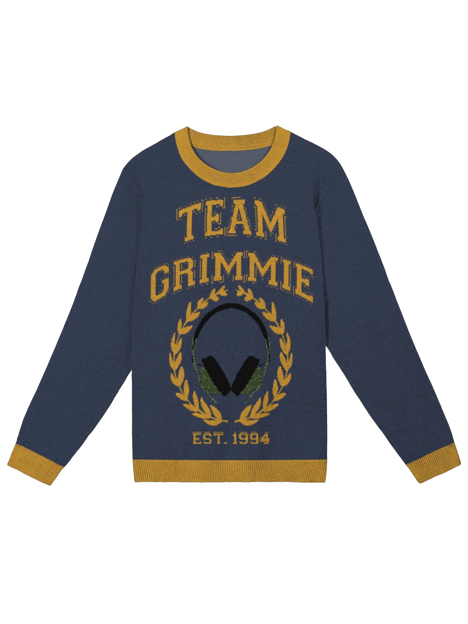 Team Grimmie Varsity Knit Sweater product image (1)