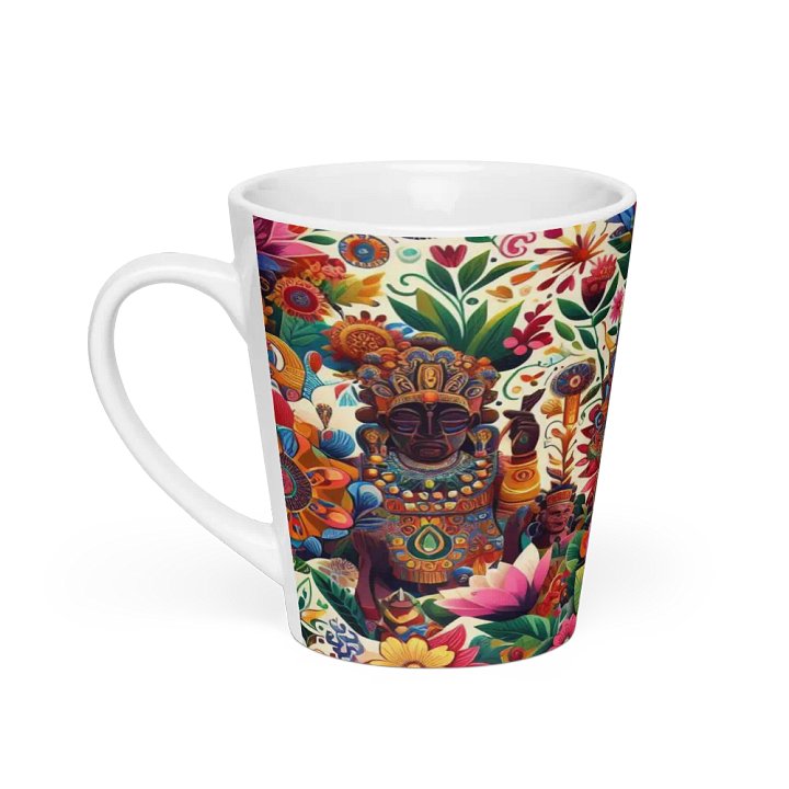 Divine Bloom Latte Mug product image (1)