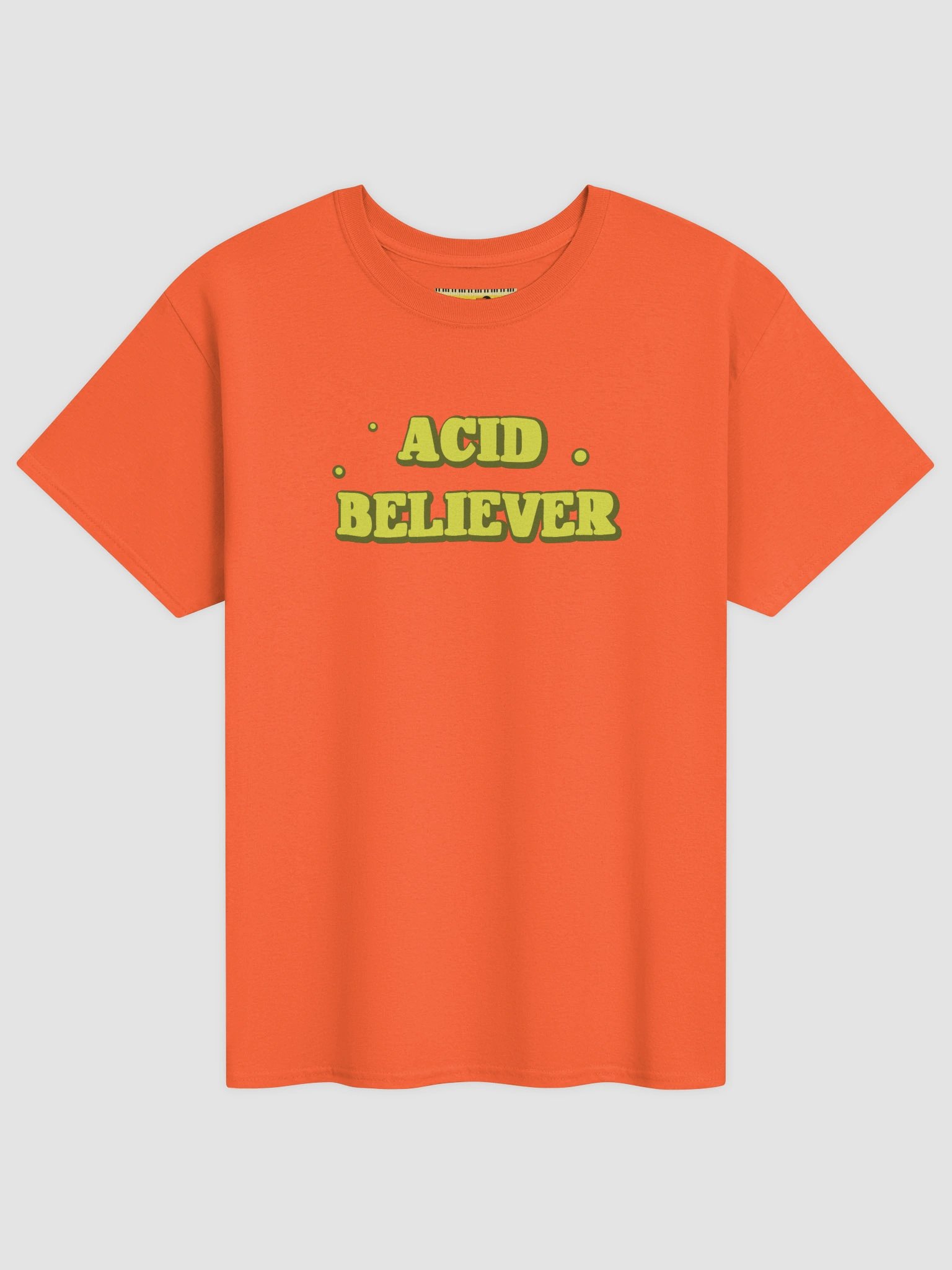 ACID BELIEVER, by Frank Fonik Unisex t-shirt product image (1)