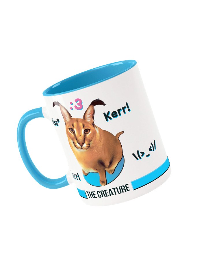 Y2K Cute Caracal Coffee and Tea Mug product image (1)