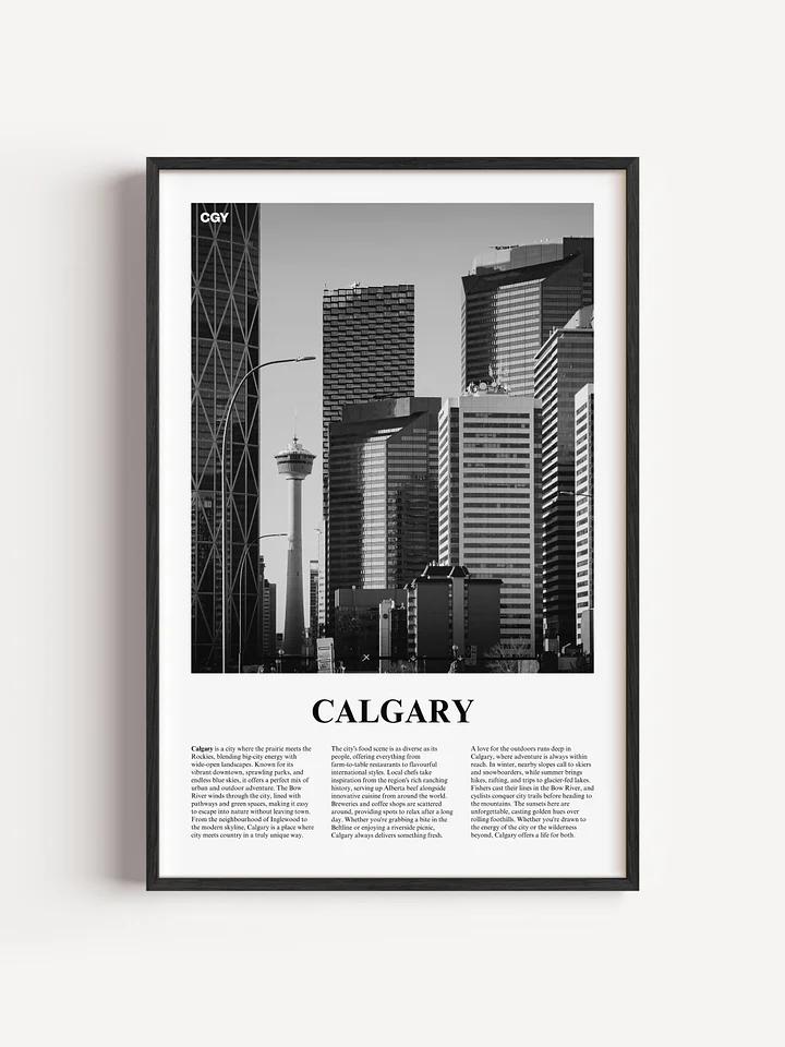 Calgary 03 Newspaper Poster product image (1)