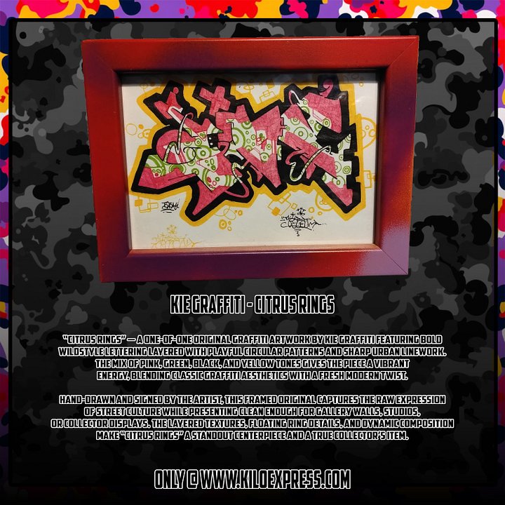 Kie Graffiti - Citrus Rings product image (1)
