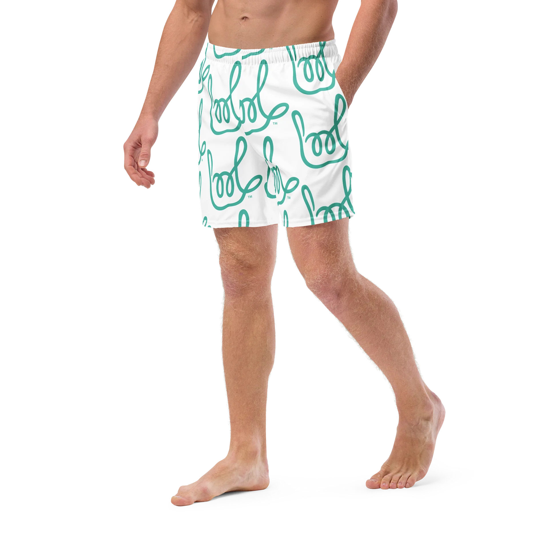 Forever ILY Swim Trunks product image (5)