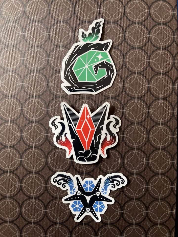 Spiritual Stones Vinyl Sticker Set product image (1)
