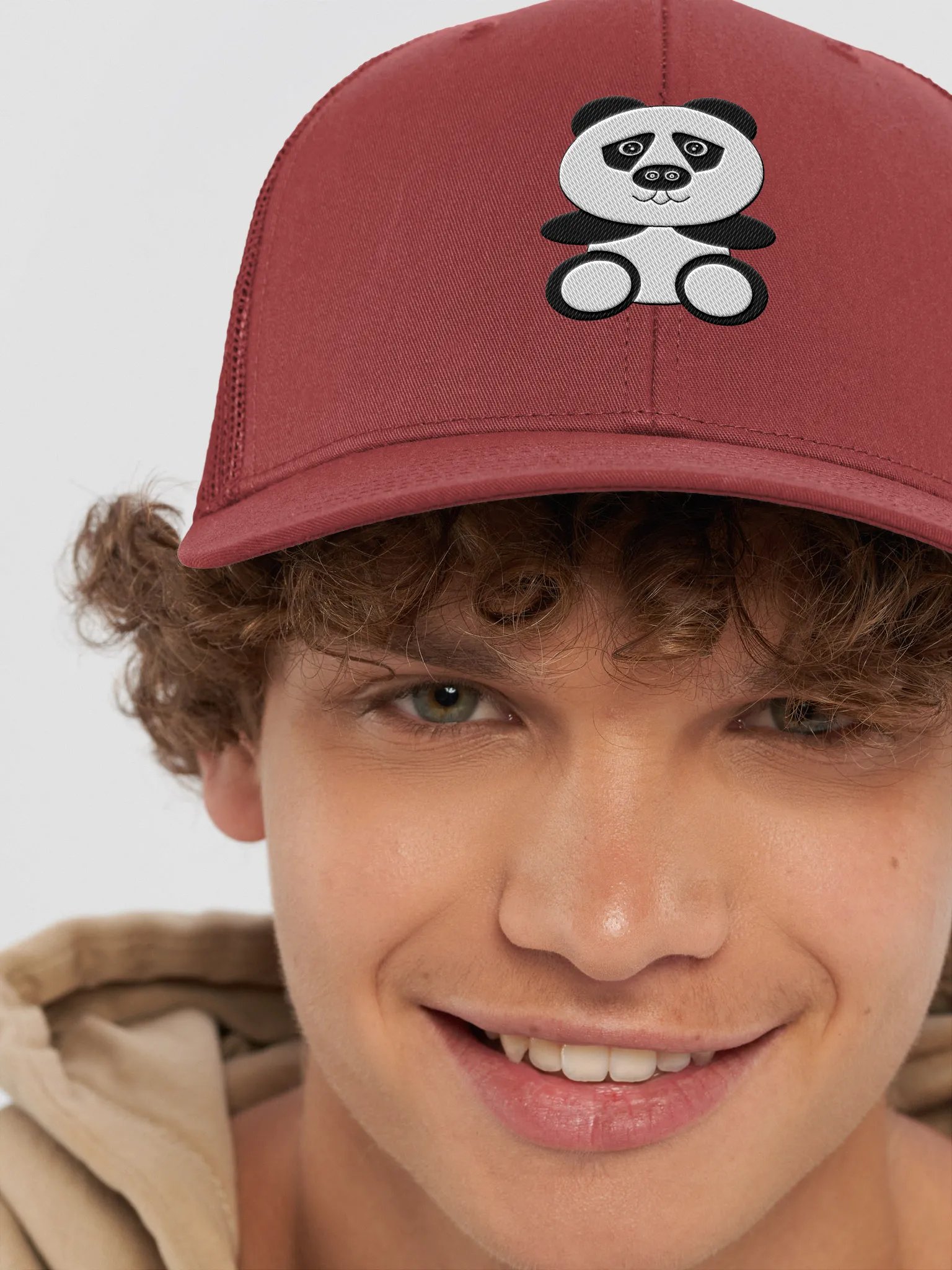 Panda Monochrome Snapback product image (8)