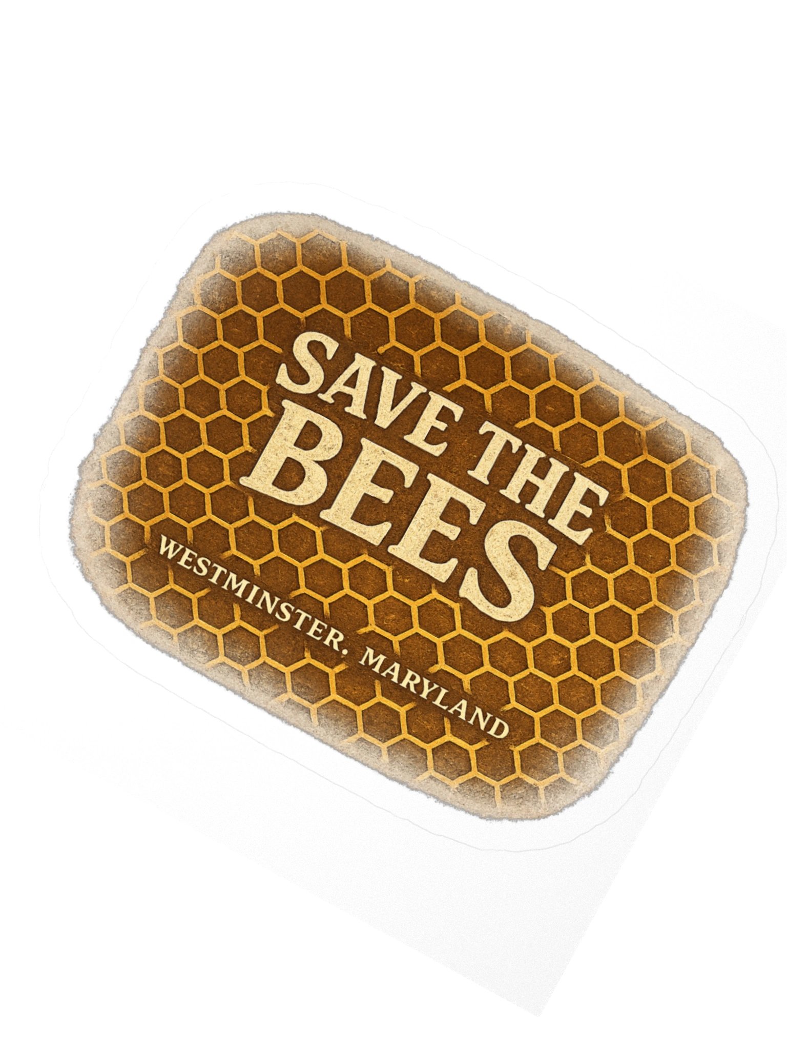 Save the Bees Sticker product image (2)