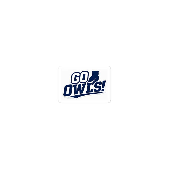 GO OWLS! Die-Cut Sticker product image (2)
