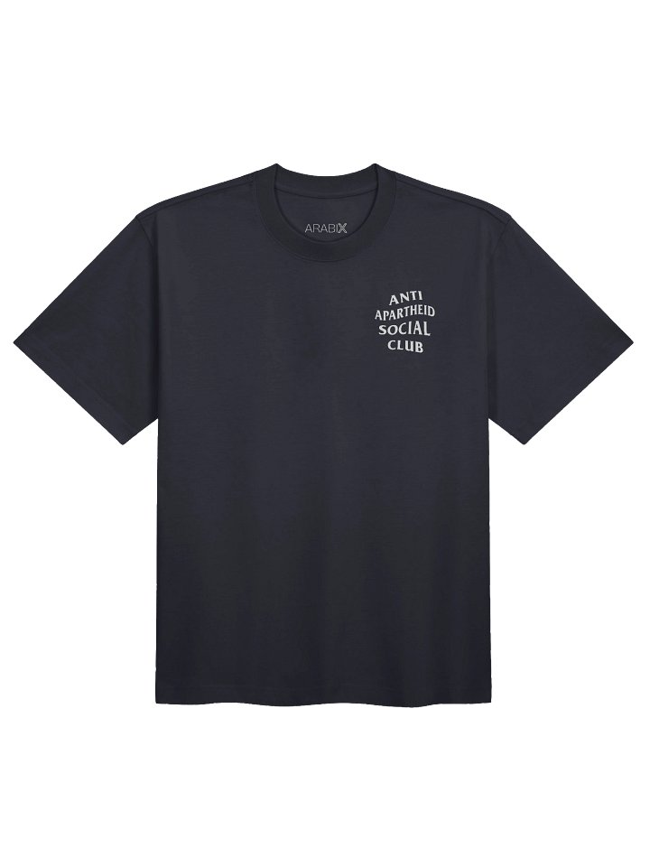 Anti Apartheid Social Club Sling Unisex Boxy T-shirt product image (2)