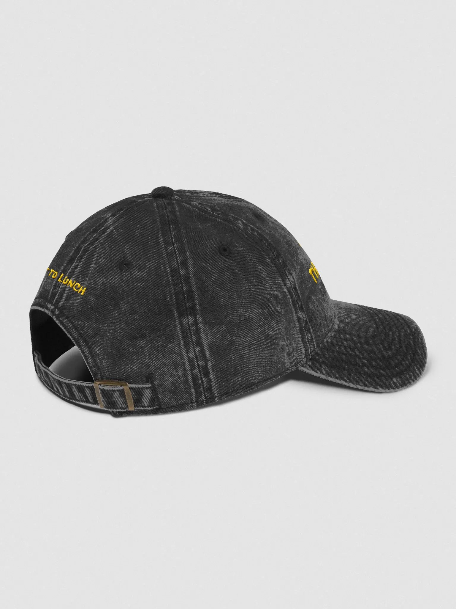 Retro Yellow Grandma Thinking Otto Vintage Cap product image (4)
