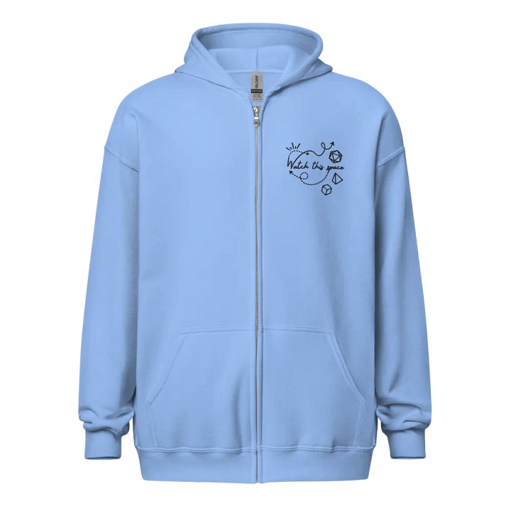 Watch This Space Embroidered Zip Hoodie product image (2)