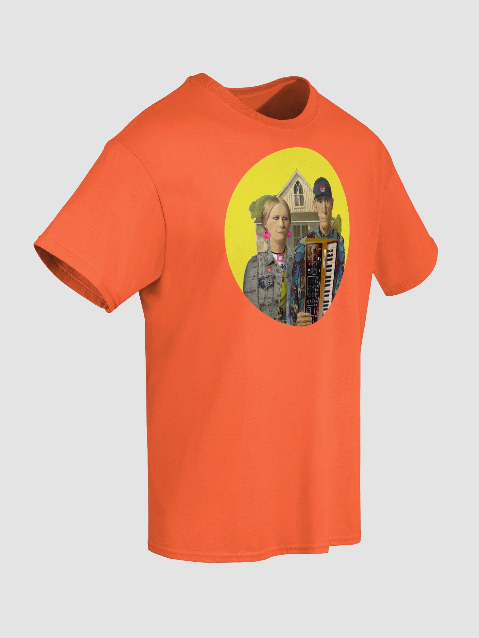 American Prophet by Frank Fonik (SeQuential CirCuits ProPhet5 Tribute), Techno EDM Unisex T-Shirt product image (8)