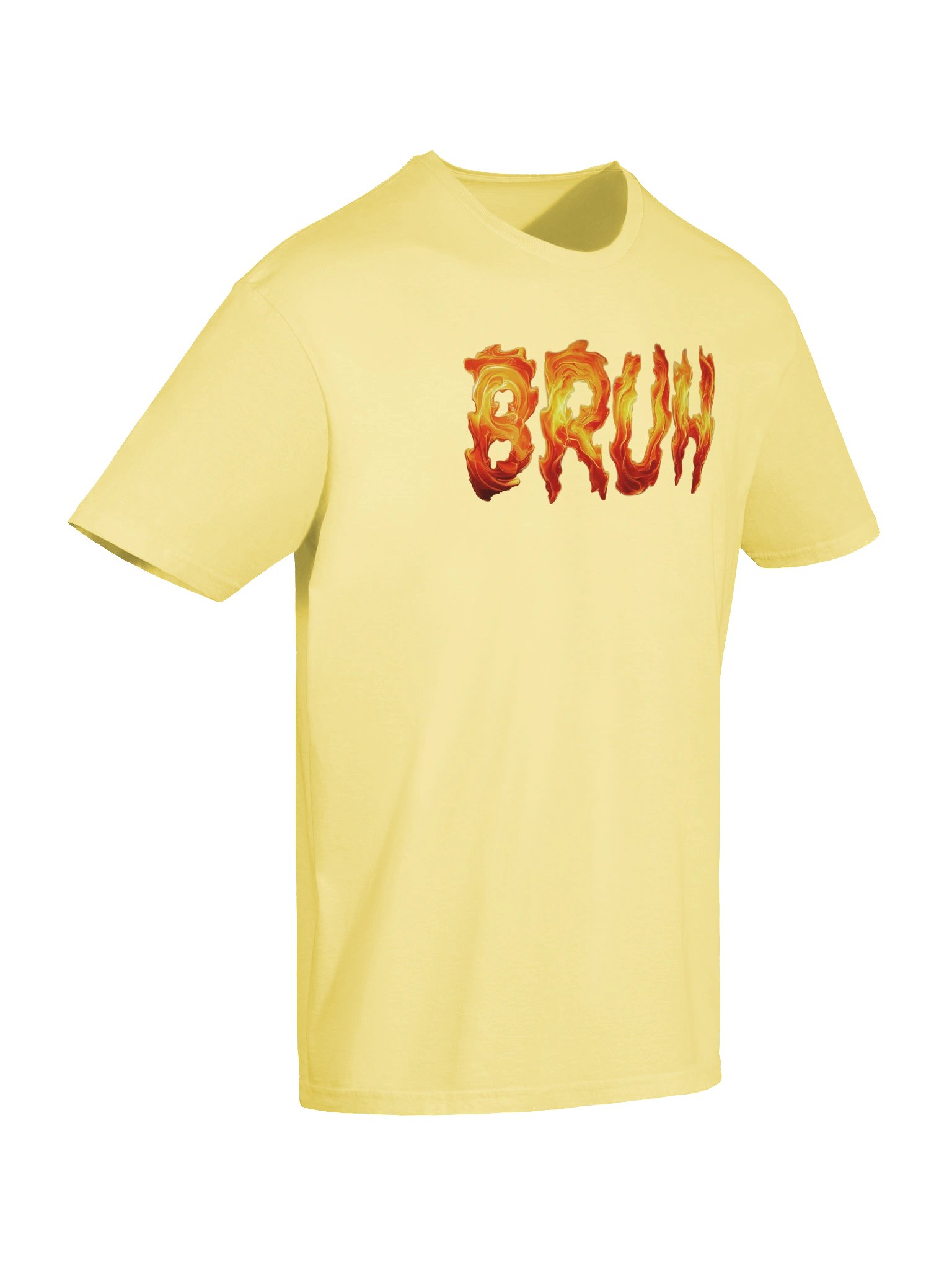 Flaming BRUH Unisex T-Shirt product image (24)