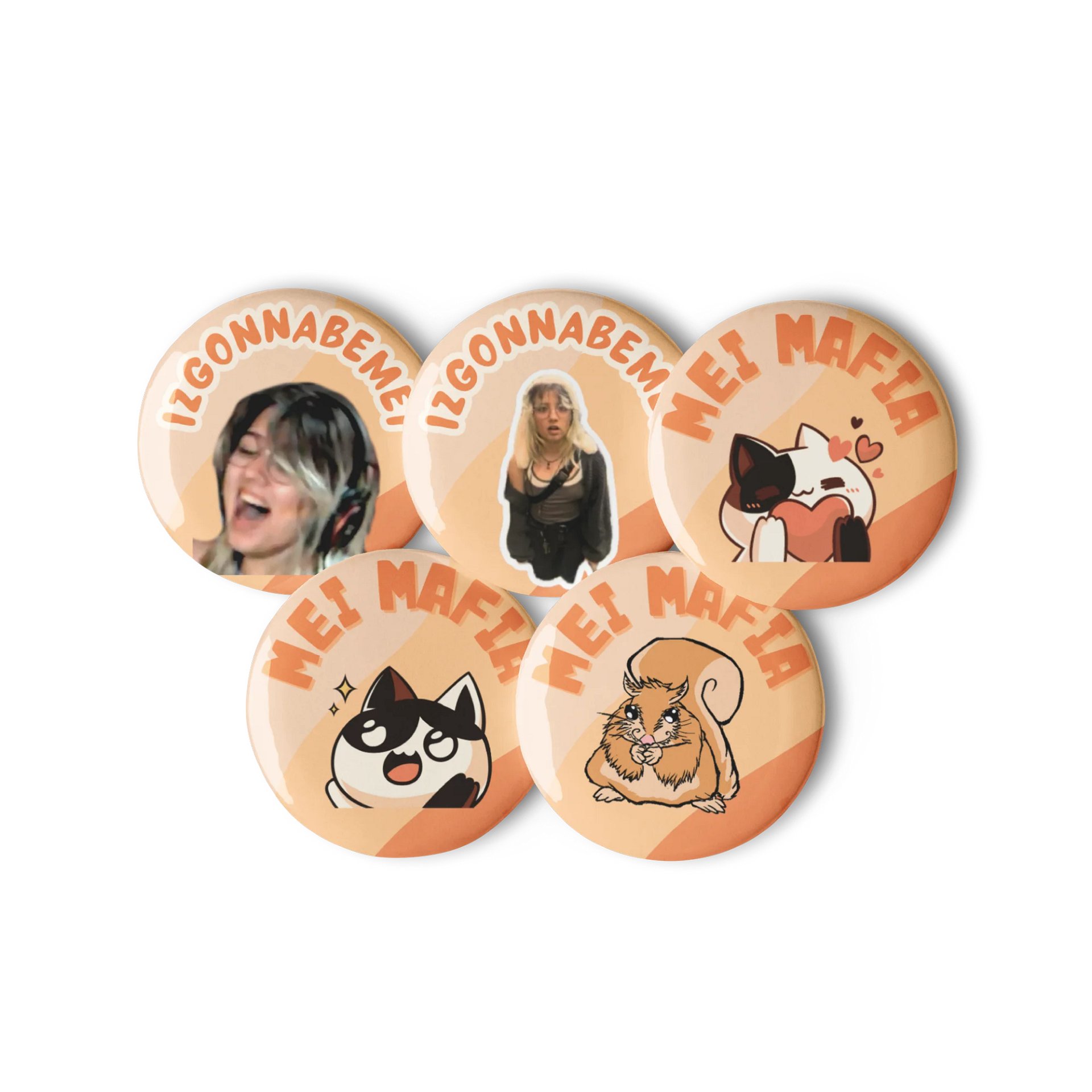 MEI MAFIA Pin Button Set product image (3)