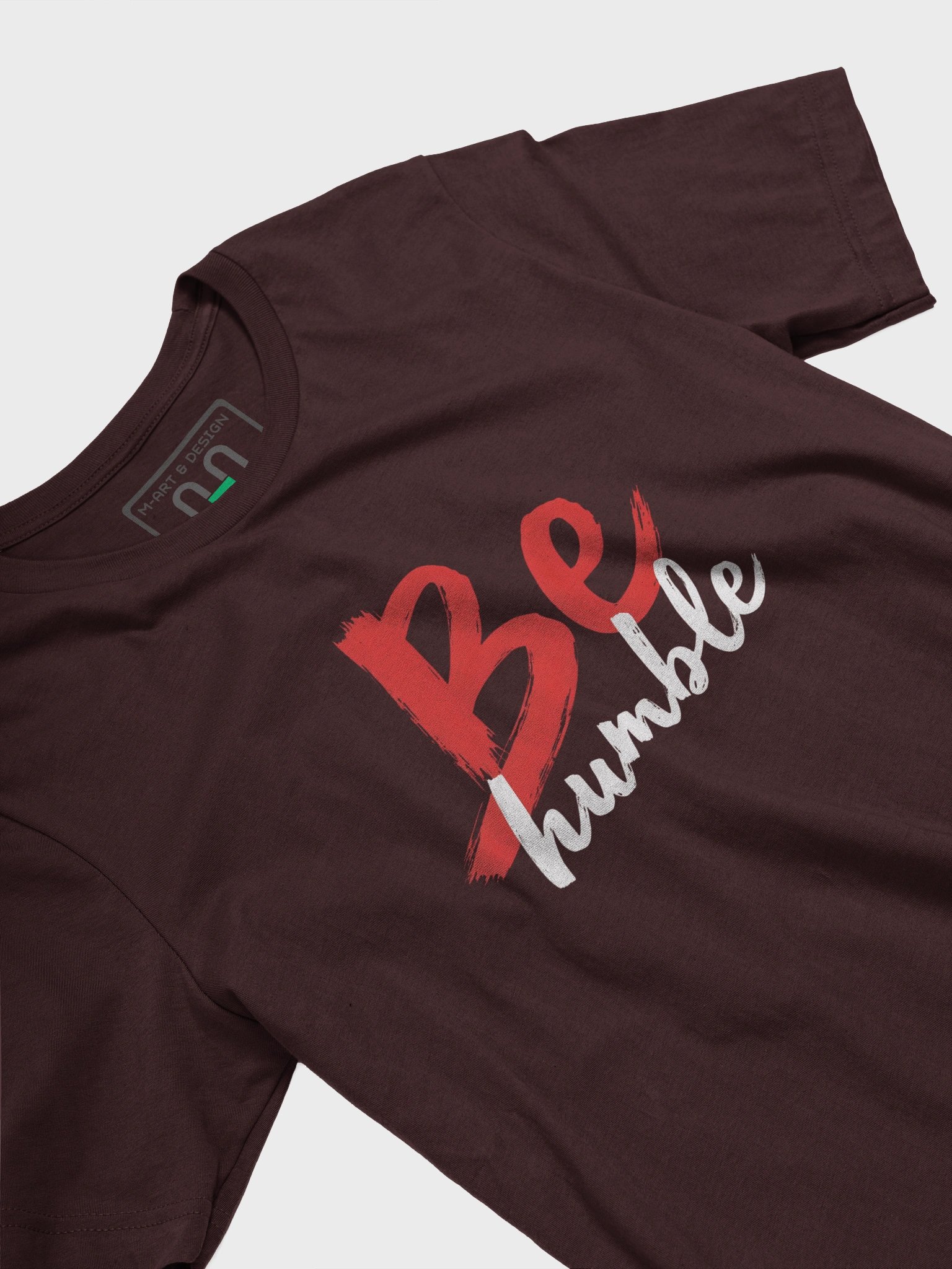 Be Humble Statement Tee — Bold Red & Black Edition - T-Shirt product image (3)