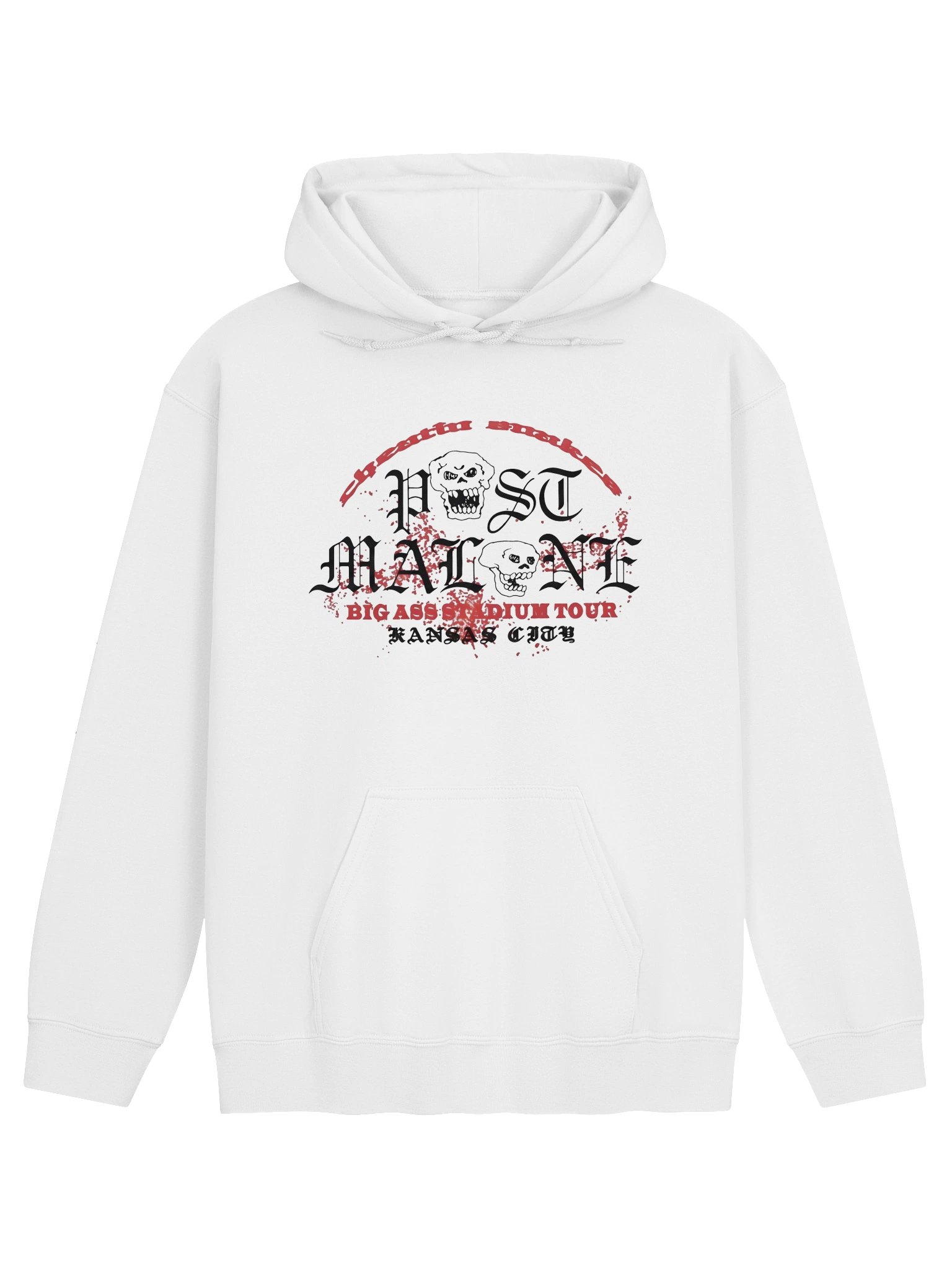 Post Malone Kansas City Big Ass Stadium Tour 2026 Merch Hoodie product image (1)