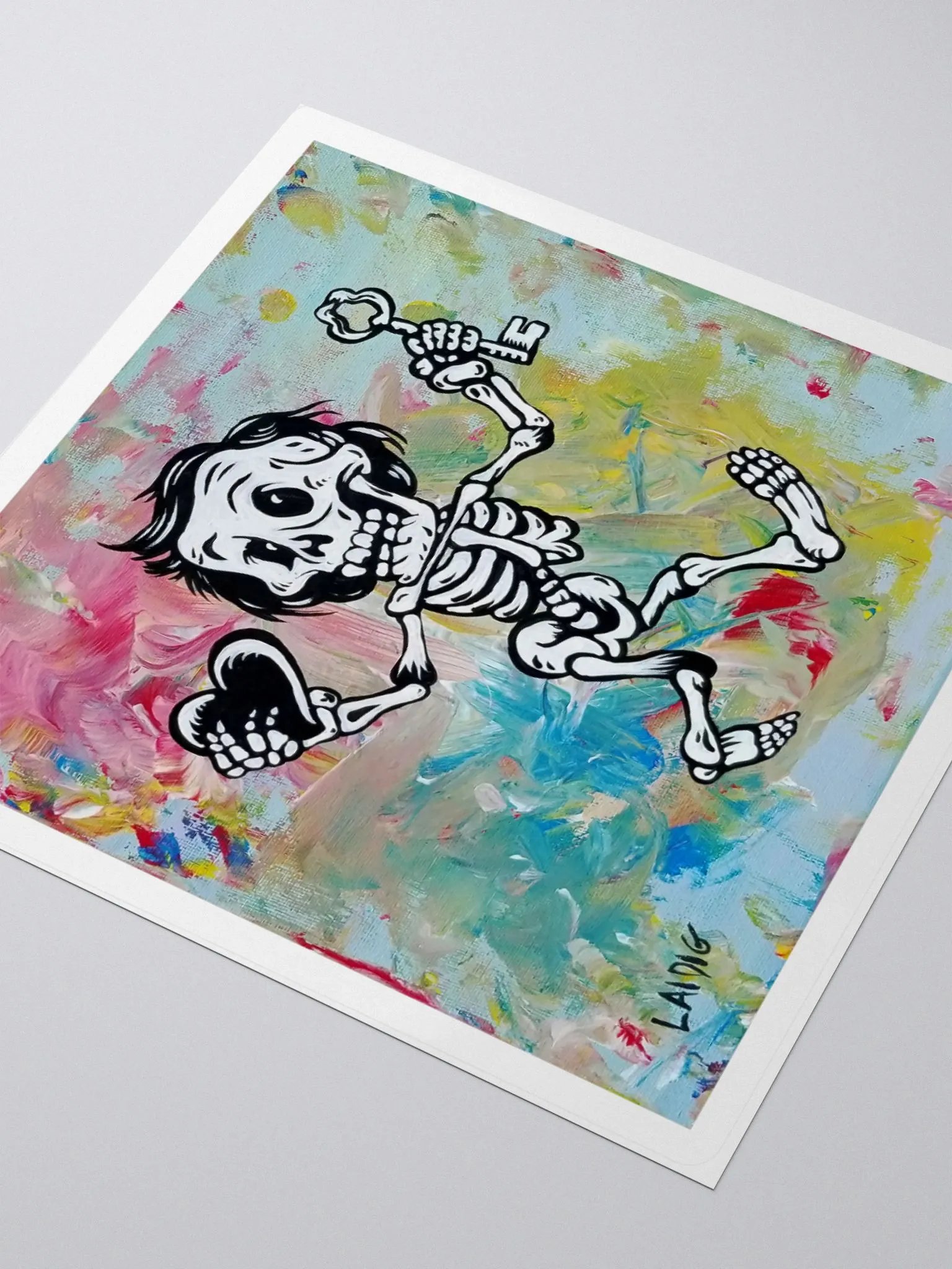 Got your heart Mr. Bone Daddy vinyl sticker product image (7)