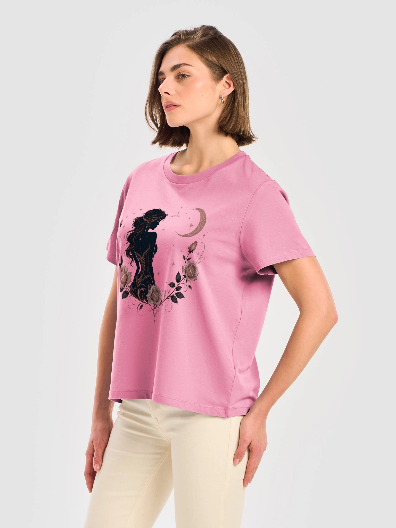 Rose Moon Silhouette Tee product image (8)