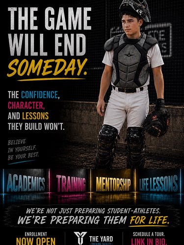 Every athlete will play their last game.

The trophies will collect dust.
The stats will be forgotten.
The uniform will come ...