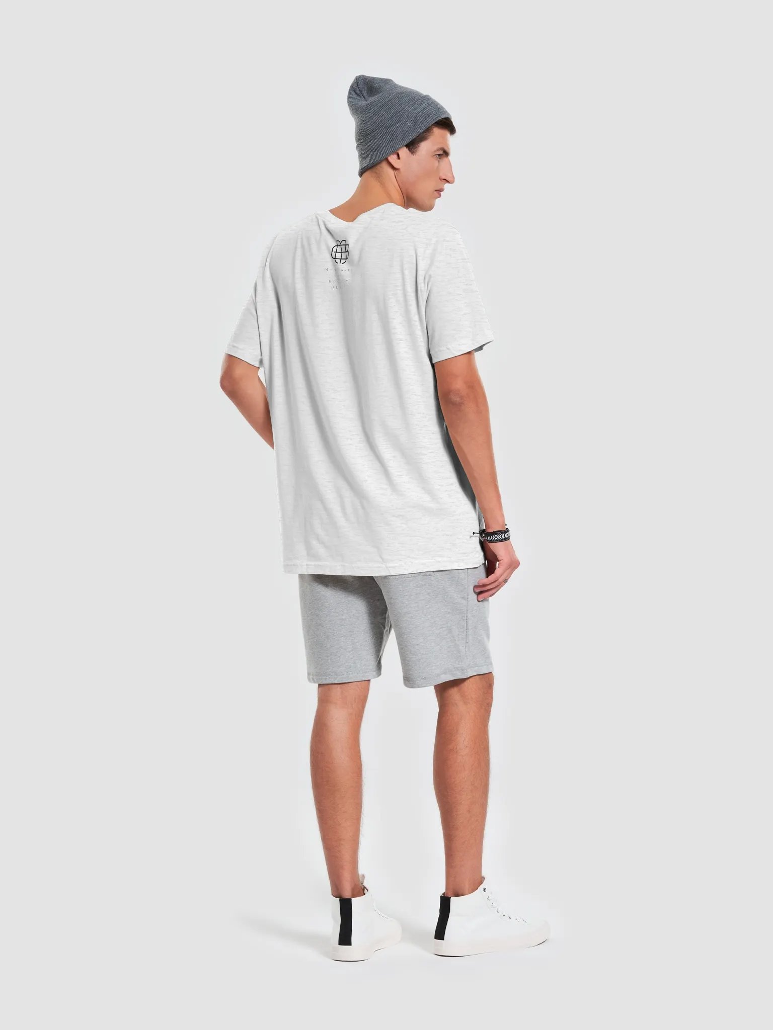 Varsity Tee (Light Grey) product image (7)