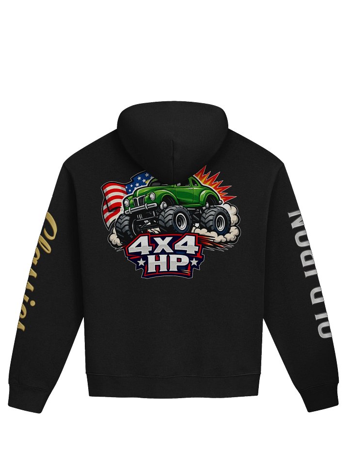 4X4 Horsepower Hoodie OIC product image (11)