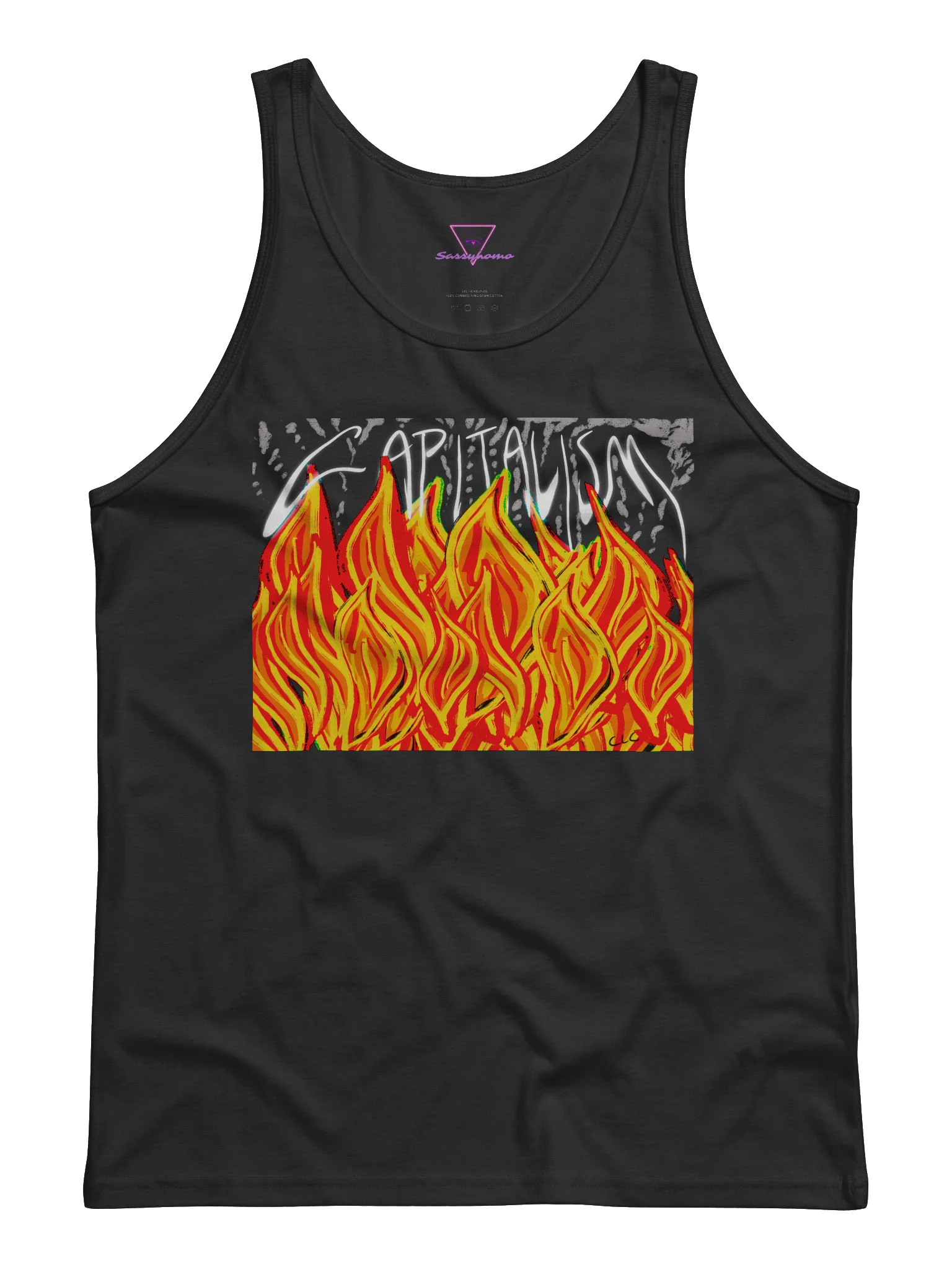 Burn Capitalism Down tank product image (2)