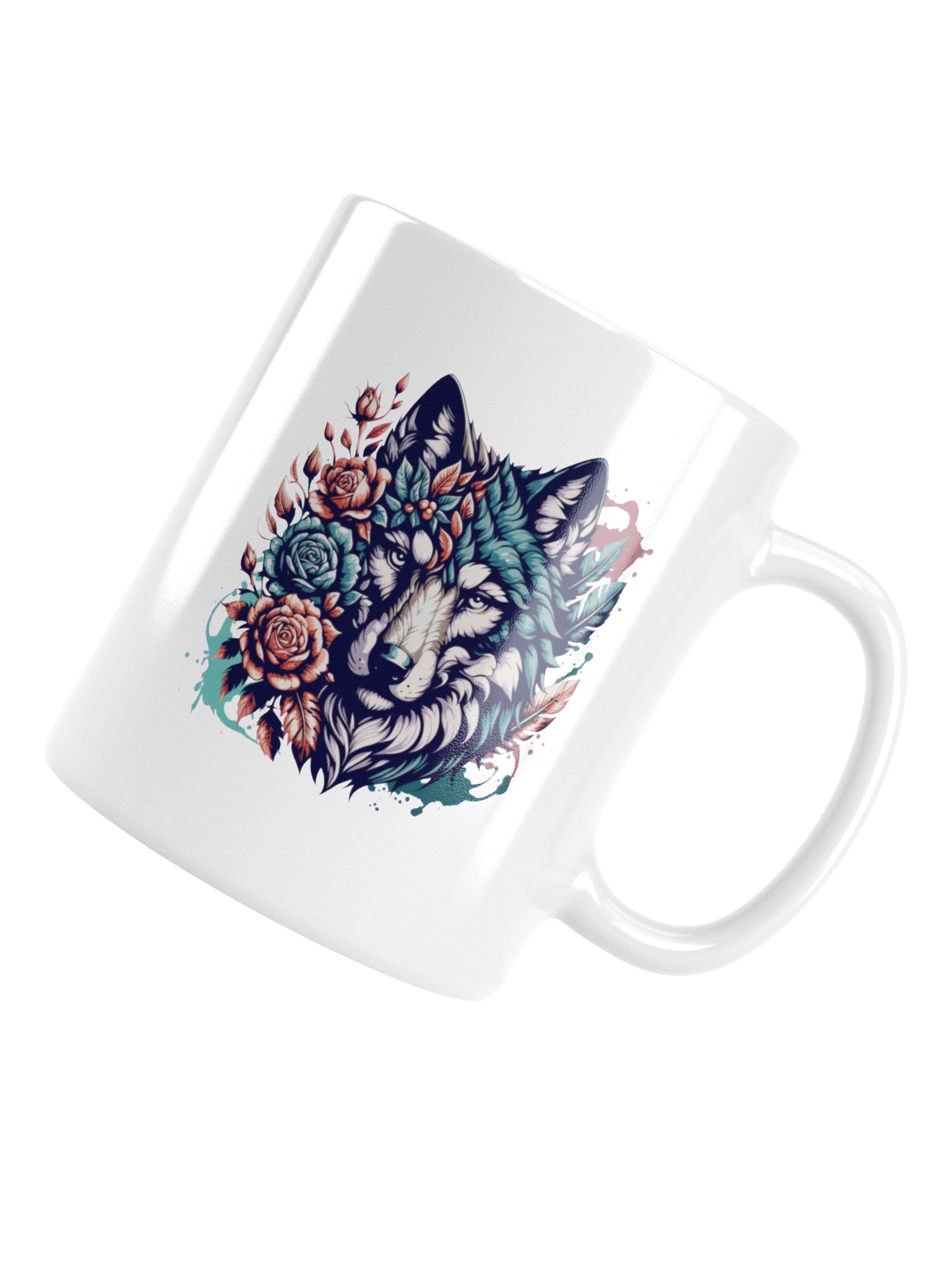 Wild Wolf Nature Art Coffee Mug product image (16)