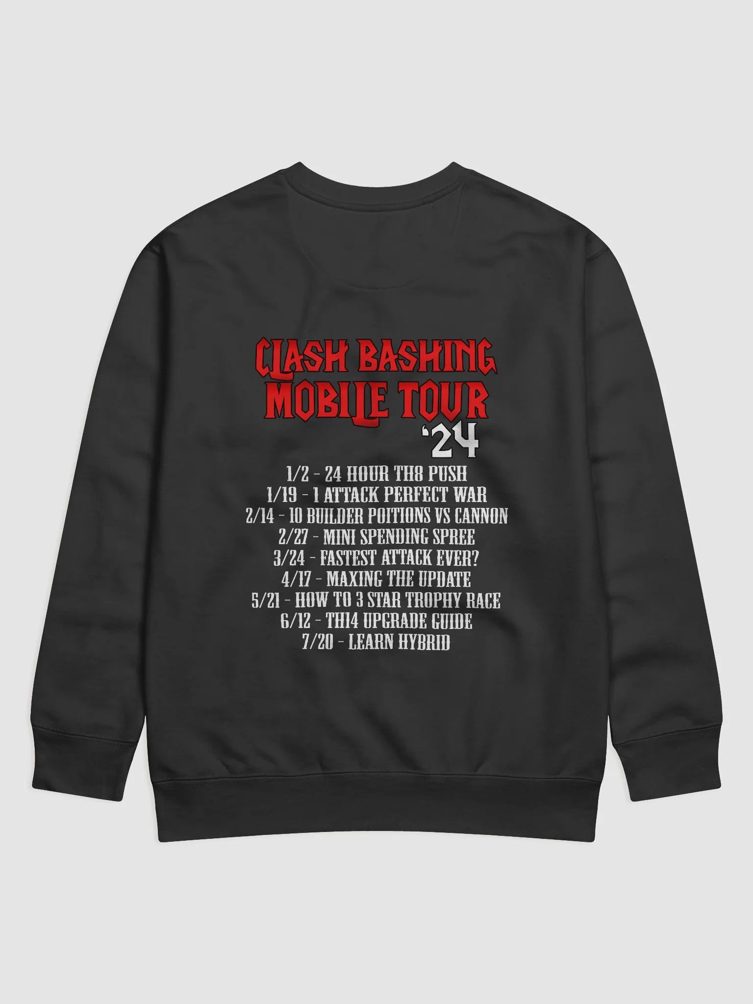 Clash Bashing Mobile Tour Sweater product image (2)