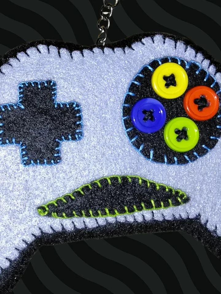 Gamer Controller 2D Keychain product image (2)